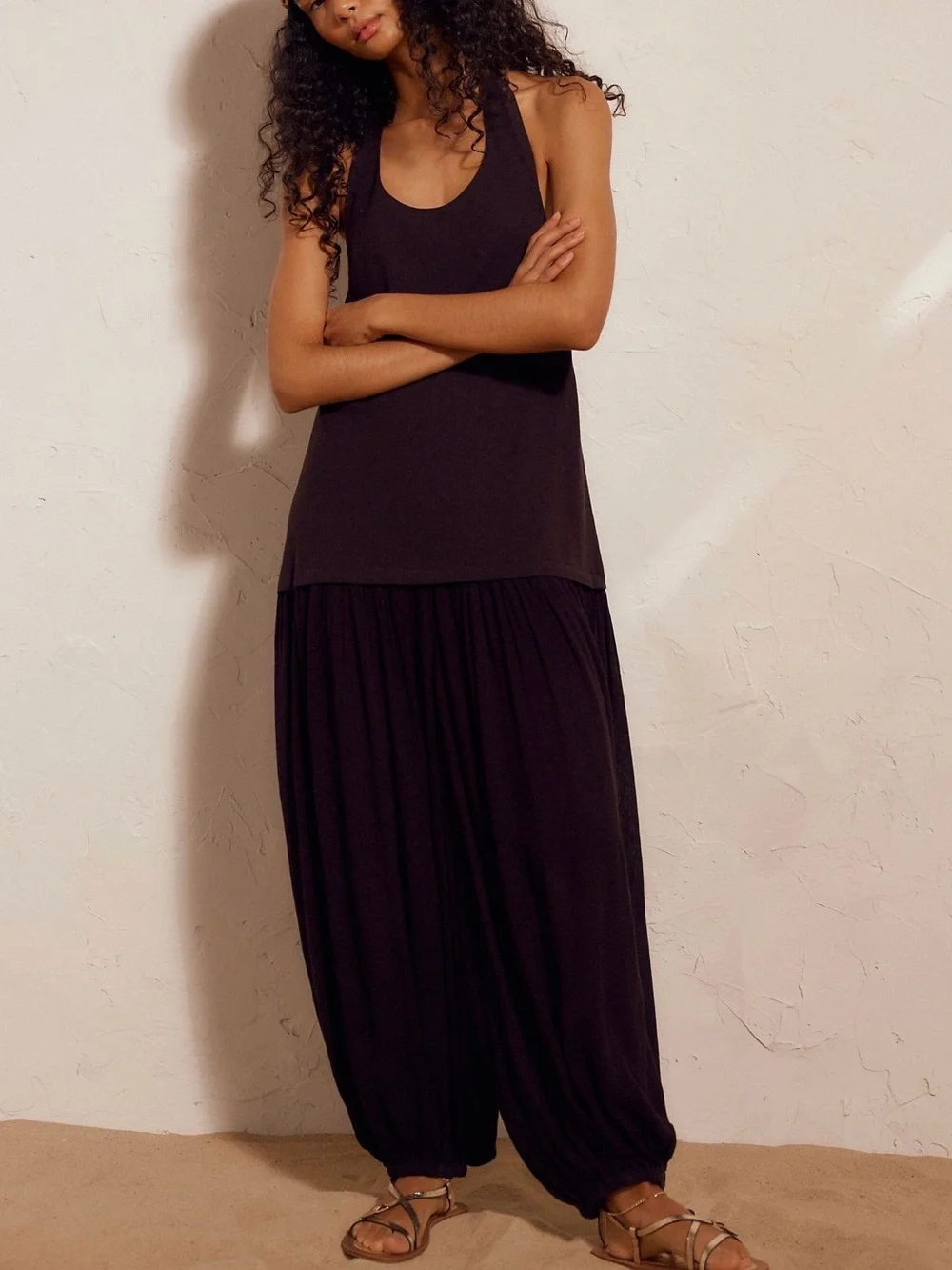 Free People Bretten One-Piece Jumpsuit         Color: Bitter Bark